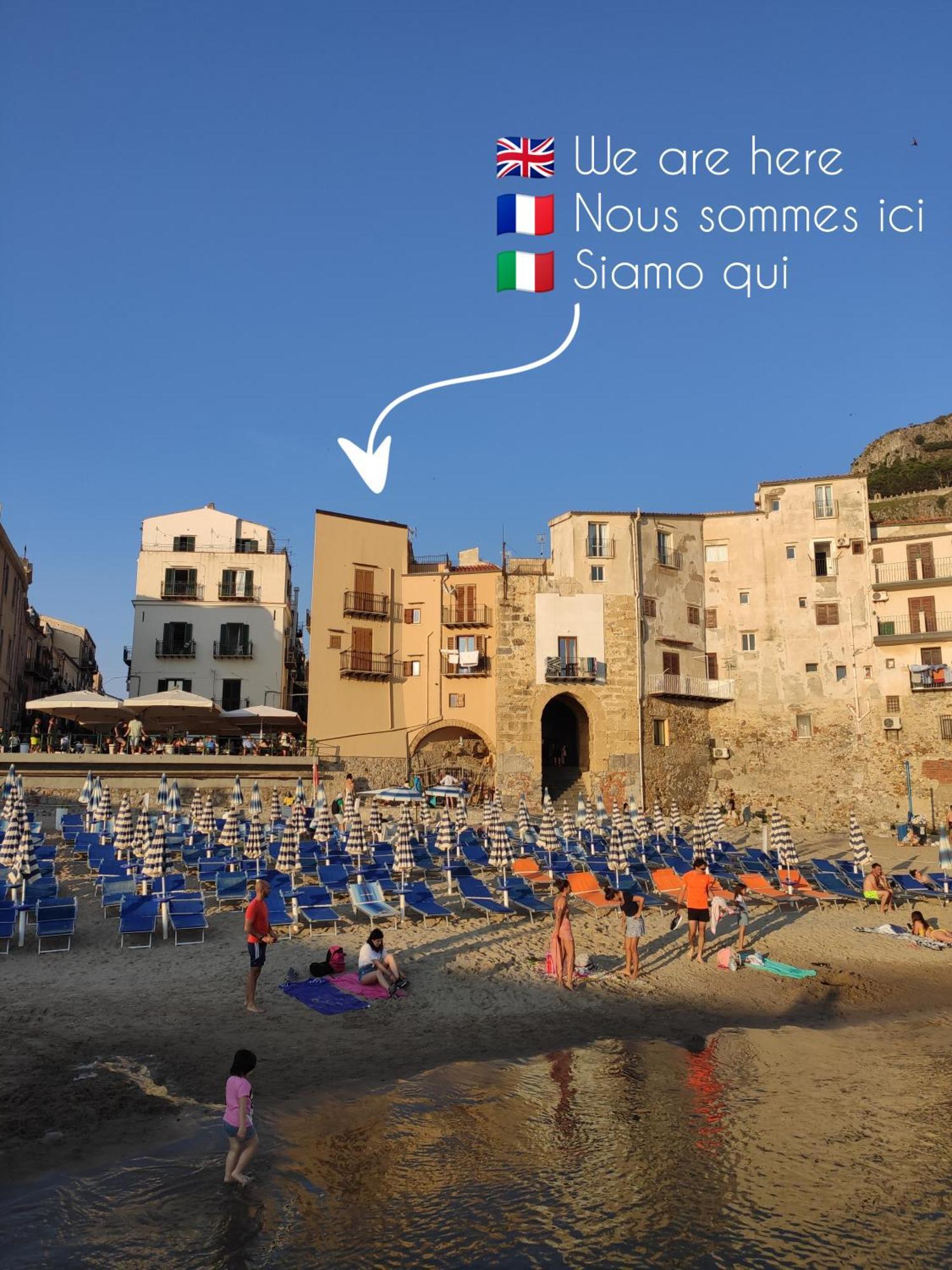 Casa Vacanze Tramonto Alla Marina Cefalú Exterior foto